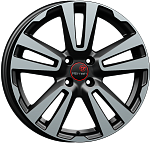 REPLIKEY  R239  Vesta Cross  6.5/17  4/100   ET43  60.1  BK-FP  23900AY