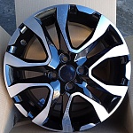 KHOMEN WHEELS  KHW1503  6/15 4/100 ET46 D54,1  Black-FP