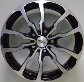 X"TRIKE  X-117  6.5/16  5/112  57,1 ET45 BK/FP 28071