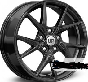 WHEELS UP  Up105  7/17  5/114.3  67.1  ET45  New Black  77899