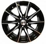 X"TRIKE  X-120  7/17  5/108  ET33  60.1  BK-FP  70951-76774  Cherry Tiggo