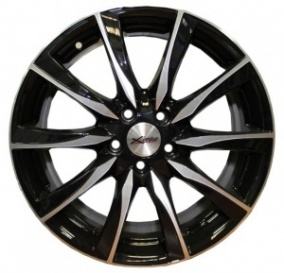 X"TRIKE  X-120  7/17  5/108  ET33  60.1  BK-FP  70951-76774  Cherry Tiggo