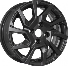 KDW  KD1420  5.5/14  4/100  ET40  CB60.1 Matt_Black_Painted