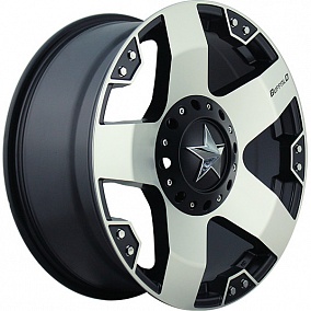 BUFFALO BW-775 9x18/5x127-150 ET0 D87.1 BLACK_MACHINED_WITH_DARK_TINT