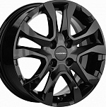 KHOMEN WHEELS  KHW1503  6/15 4/100  ET40 D60,1  Black