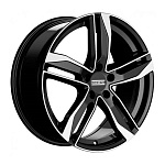 Fondmetal Hexis 8,0x18 5/112 ET29 d-66,5 Glossy Black Machined (RF08760)