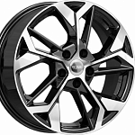 КИК  КС1062  6.5/17  5/114.3  ET37  66.6  алмаз черный 80694 КИК  КС1062  6.5/17  5/114.3  ET37  66.6  алмаз черный 80694
