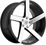 VISSOL V-080R 8.5x19/5x100 ET45 D57.1 BLACK-WITH-MACHINED-FACE