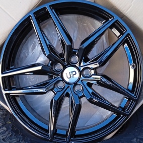 WHEELS UP  UP112  7/18  5/114.3  66.6  ET37 New Black 83572  �����