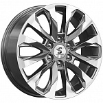  007 (Pajero Sport) 8,0x20 6/139,7 ET38 d-67,1 Diamond Gloss Graphite (.78984)