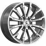  006 (Pajero Sport) 8,5x20 6/139,7 ET33 d-67,1 Diamond Gloss Graphite (.78877)