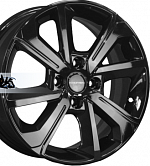 KHOMEN WHEELS  KHW1501 6/15  4/100  ET50  D60,1  Black