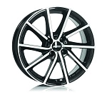 Alutec Singa 6,5x16 5/114,3 ET40 d-66,1 Diamond Black Frontpolished (SIN65640NQ13-1)