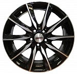X"TRIKE  X-120  7/17  5/115  ET43  70.2  BK-FP  76749