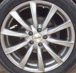 X"TRIKE  X-120  7/17  5/108  ET40  54.1  HSB 80896