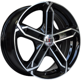 ALCASTA  M60  7/17 5/108 ET40 D54.1 BKF